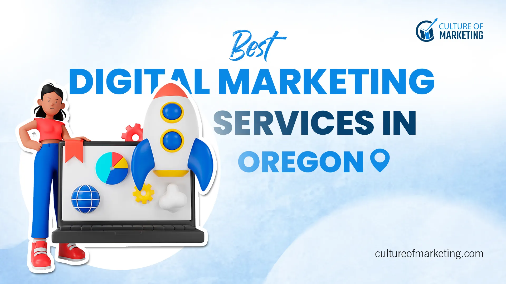 Banner showing best digital marketing services available in oregon